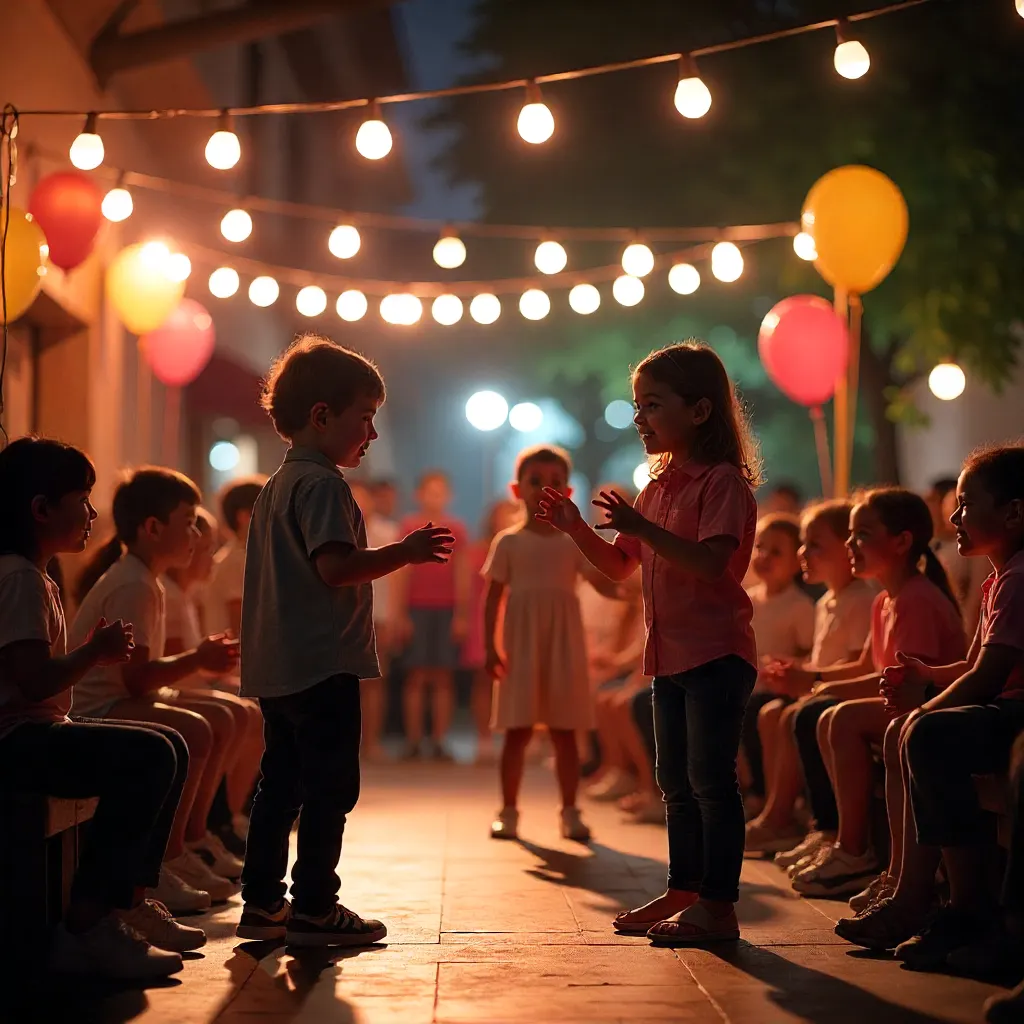 Interactive storytelling session