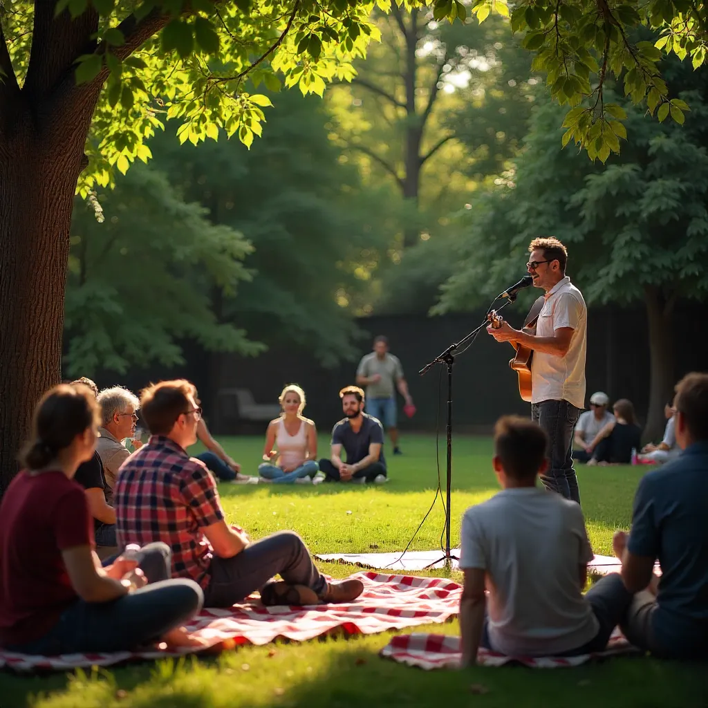 Corporate entertainment event