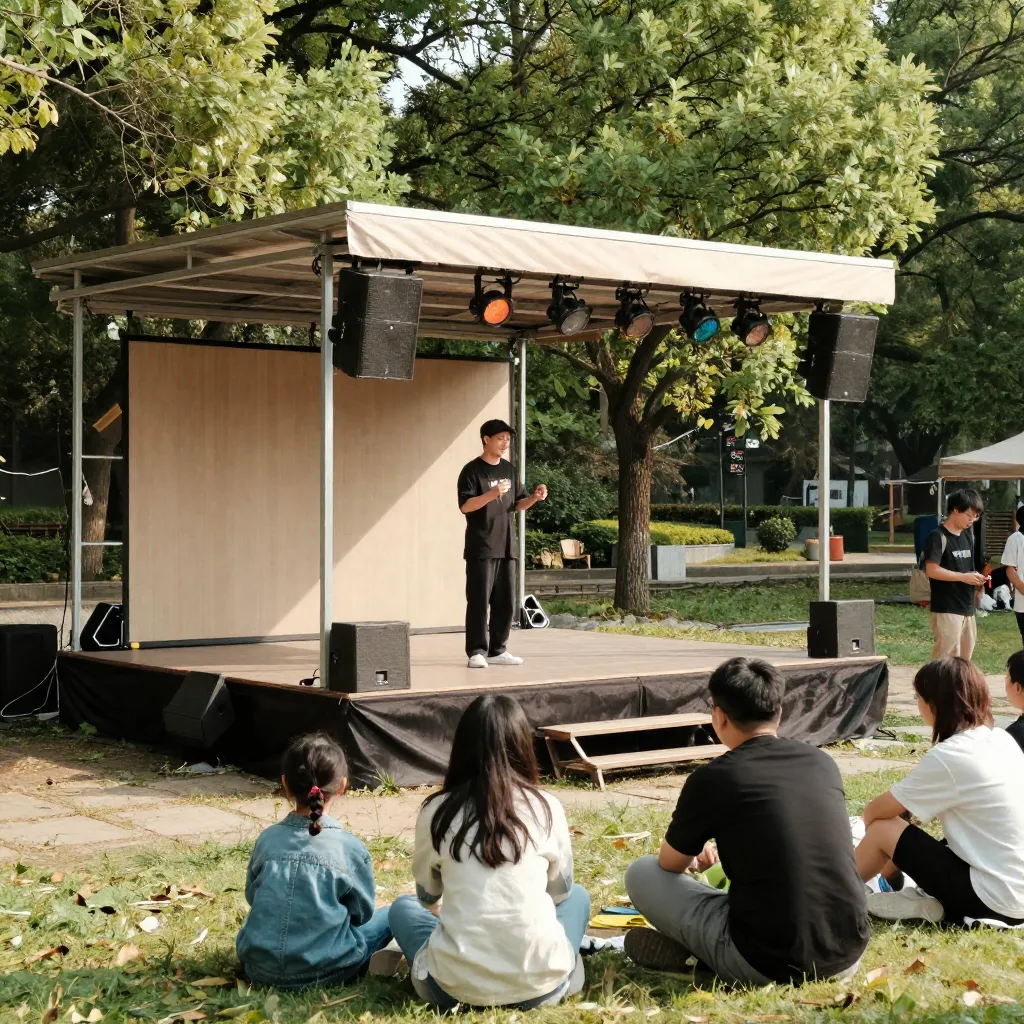 Outdoor group activity